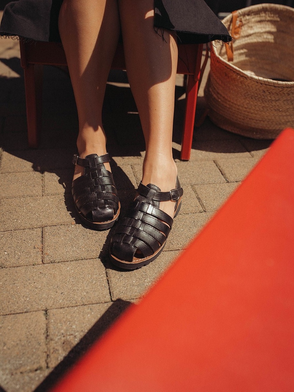 Harmonica ‘Kahlo’ Fisherman Sandals - size 8